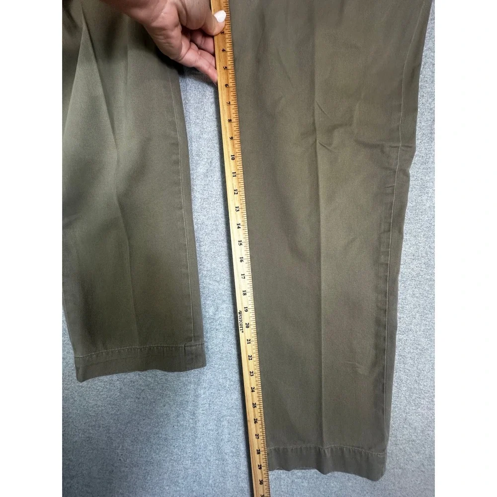Vintage Polo Ralph Lauren Prospect Pants Mens 35x30 Brown Straight Leg Y2K